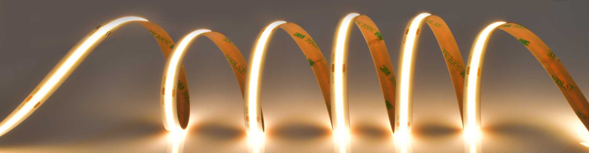 COB512單色LED燈帶｜每米可調高亮光源｜工程與裝飾照明首選