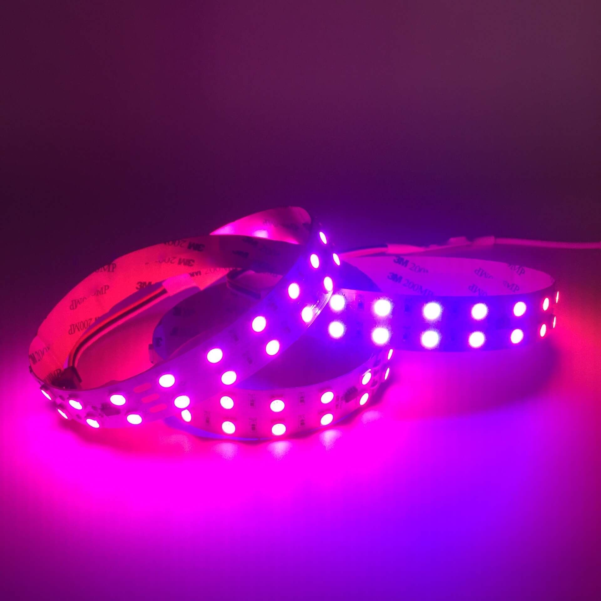 UCS2903雙排RGB幻彩燈帶120燈每米外置IC|DC12V/DC24V - 4