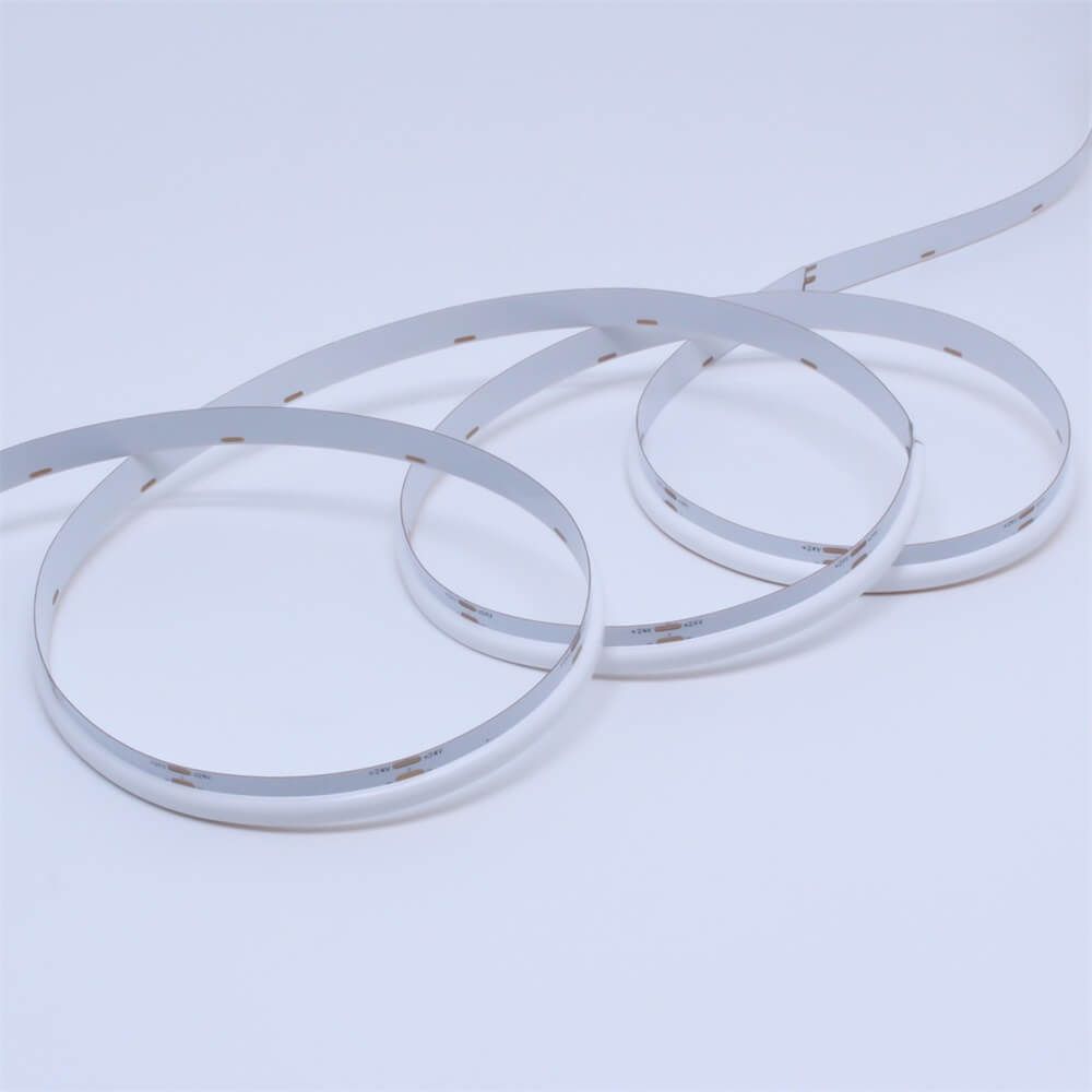 COB側(cè)發(fā)光燈帶 480燈每米｜DC24V高亮可裁剪LED光條｜2700–6500K 工程照明 - 4