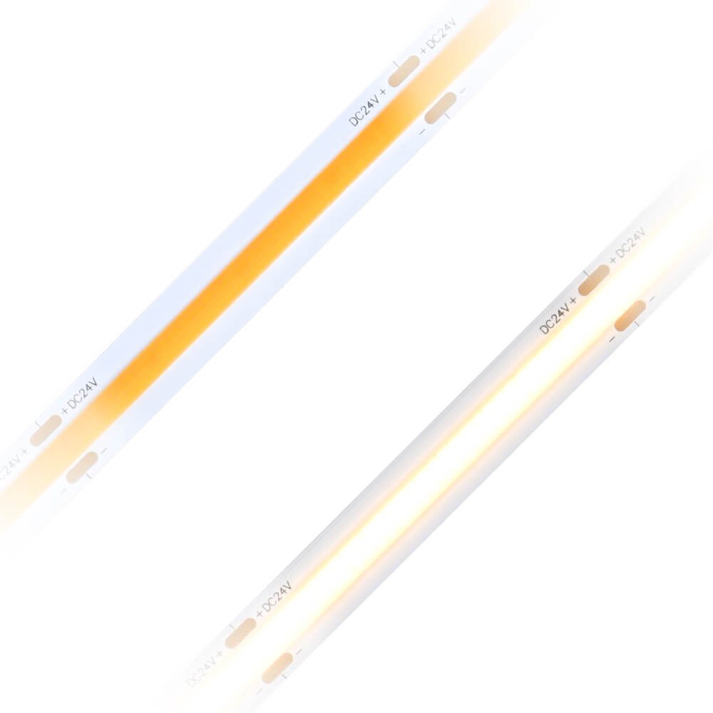 COB512單色LED燈帶｜每米可調(diào)高亮光源｜工程與裝飾照明首選