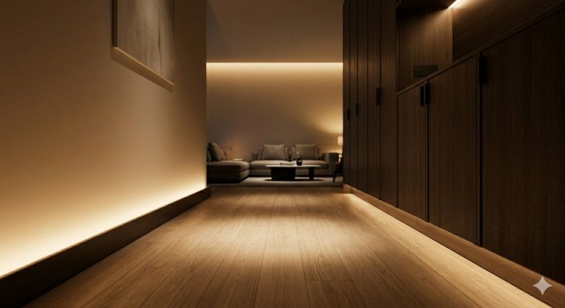 踢腳線燈帶怎么選？不露珠、不刺眼的才是首選