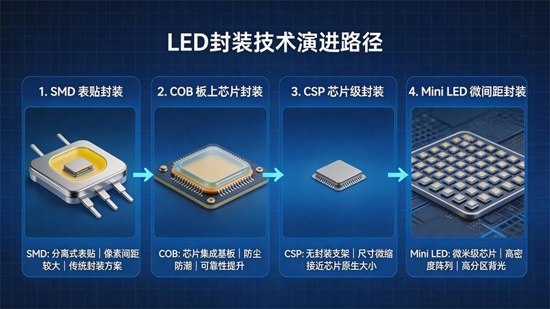 2026 LED行業(yè)報告：COB工藝將全面取代SMD？