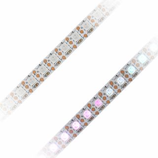 WS2812 RGBW 數字燈帶 | 5V四通道可尋址LED | 高顯色全彩幻彩燈條 - 1