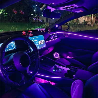 硅膠燈帶汽車裝飾照明應(yīng)用 車內(nèi)氛圍燈